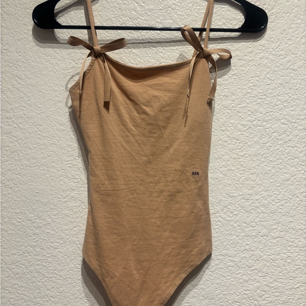 American Eagle Outfitters Camel Bodysuit
